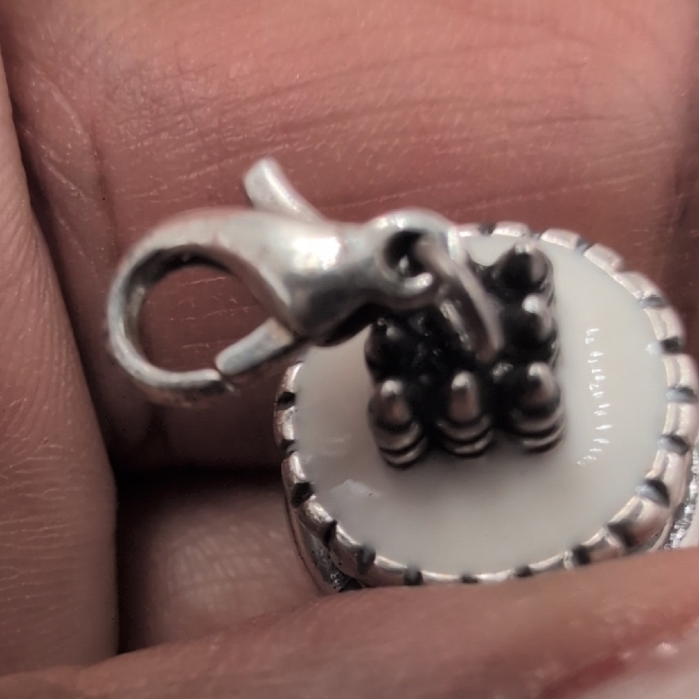 Brighton HAPPY Birthday Cake Silver Heart Charm - Picture 4 of 6
